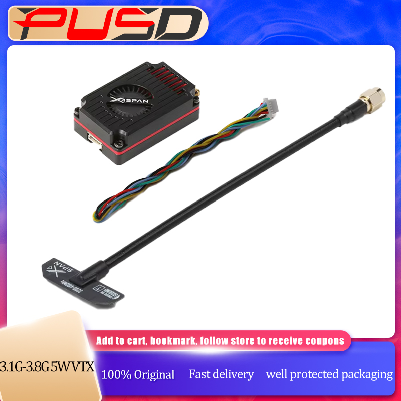 Fpv Drone Vtx - Rushfpv Rush FPV XSPAN 3.1G-3.8G 5W