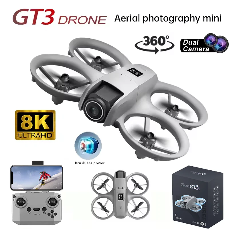 Fpv Drone Charger - Drone GT3 Asli 8K GPS HD
