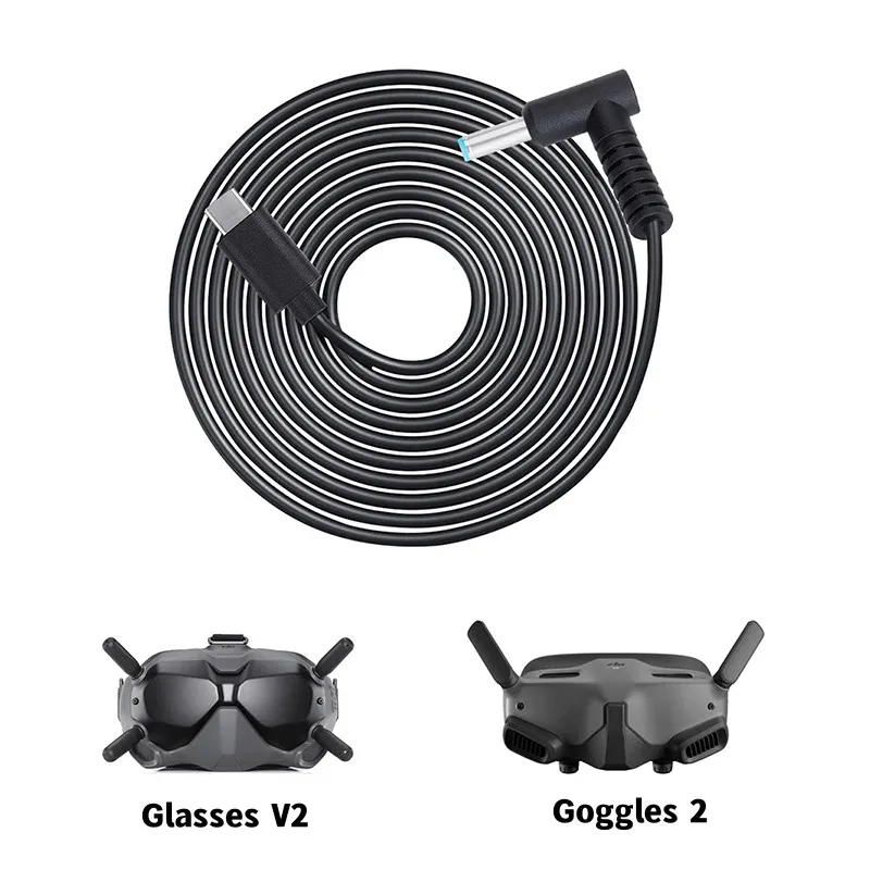 Fpv Drone Goggles - Kabel Pengisi Daya untuk DJI Goggles