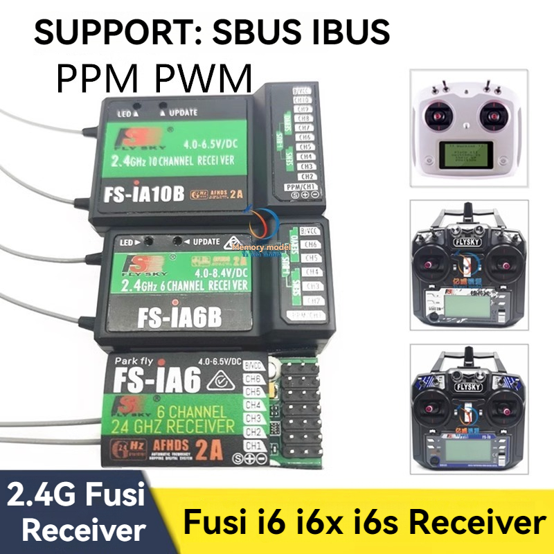 Penerima Fpv FUSI I6/i6X/i6S K - Fpv Drone Receiver ulasan dan harga
