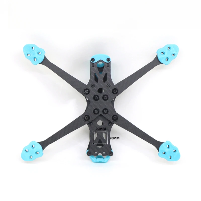 Bingkai Drone Serat Karbon Ber - Fpv Drone Motor ulasan dan harga