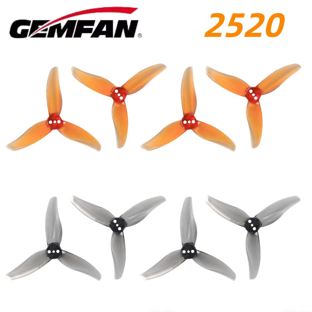 4 Pasang Gemfan Hurricane 2520 - Fpv Drone Propeller ulasan dan harga