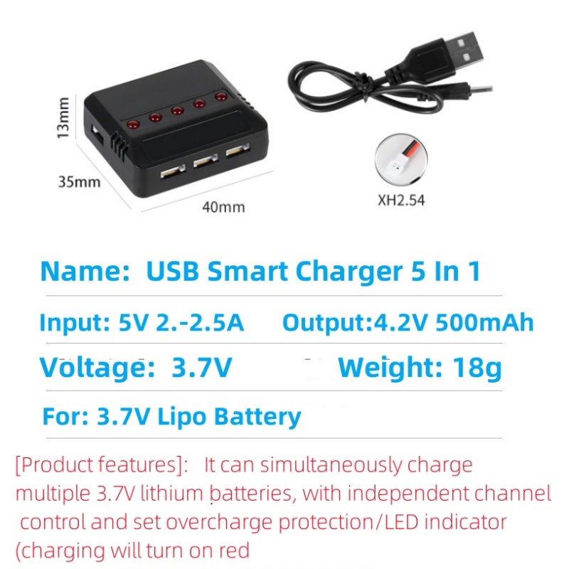 Syma X5HW X5HC X5C X5SW 3.7V 5 - Fpv Drone Charger ulasan dan harga