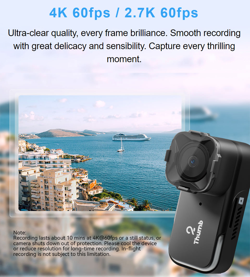 Versi Baru RunCam Thumb 2 4K 2 - Fpv Drone Camera ulasan dan harga