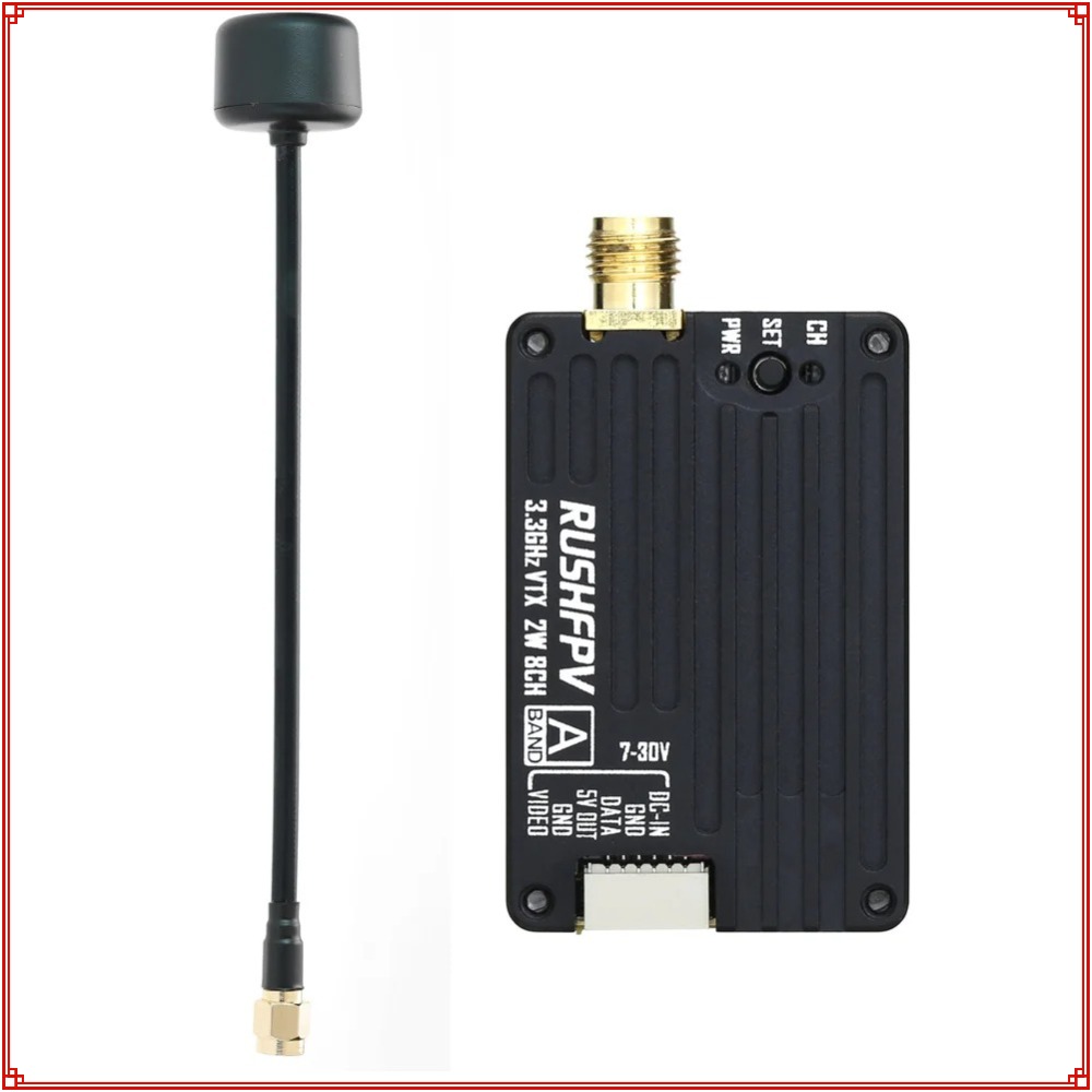 2026 RUSHFPV 3.3G 2W VTX Trans - Fpv Drone Transmitter ulasan dan harga