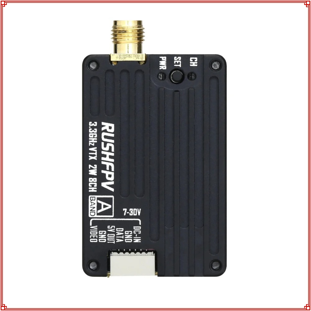 2026 RUSHFPV 3.3G 2W VTX Trans - Fpv Drone Transmitter ulasan dan harga