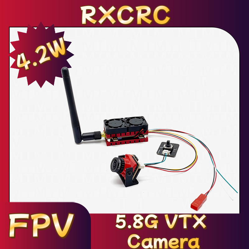 RXCRC 5.8G 48CH 4.2W Pemancar  - Fpv Drone Transmitter ulasan dan harga