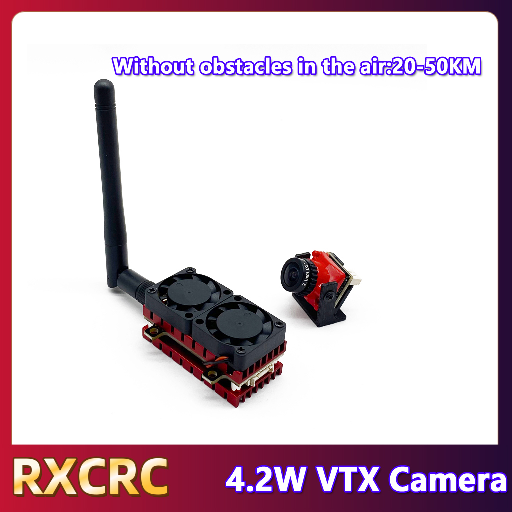 RXCRC 5.8G 48CH 4.2W Pemancar  - Fpv Drone Transmitter ulasan dan harga