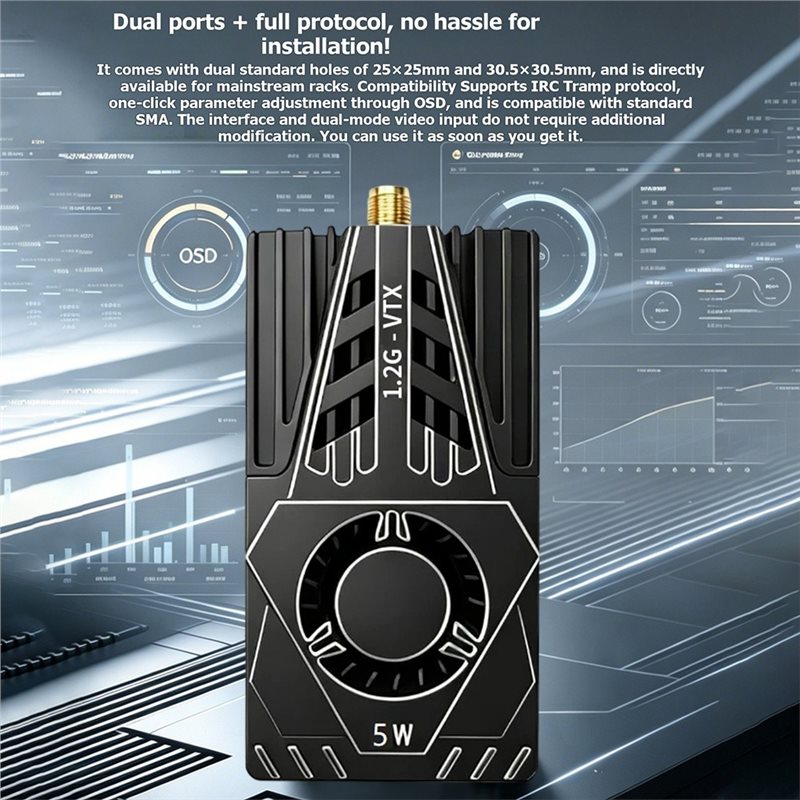 VTX Untuk Pemancar Video FPV 1 - Fpv Drone Antenna ulasan dan harga