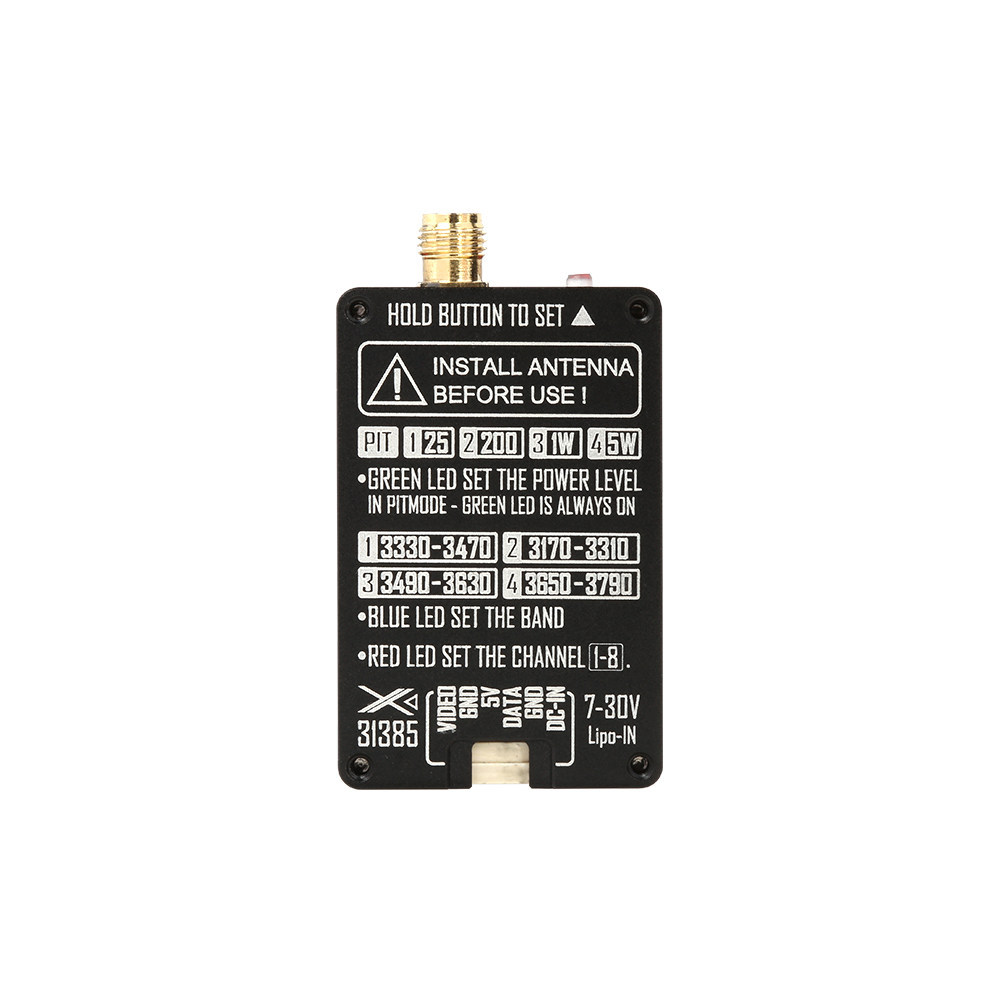Rushfpv Rush FPV XSPAN 3.1G-3. - Fpv Drone Vtx ulasan dan harga