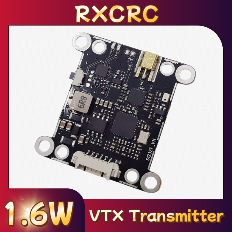 Modul RXCRC 5.8G 48CH 1.6W VTX - Fpv Drone Frame ulasan dan harga