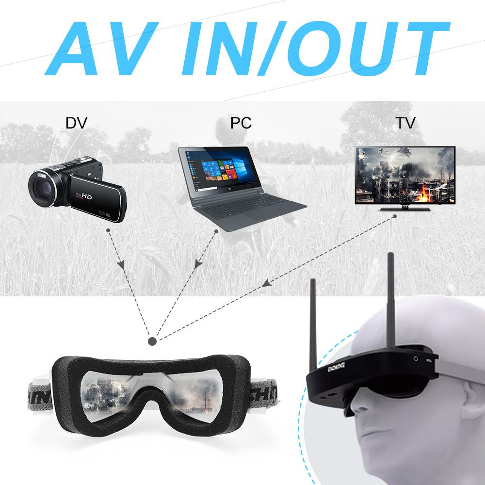 Eachine kacamata FPV EV100, ca - Fpv Drone Goggles ulasan dan harga