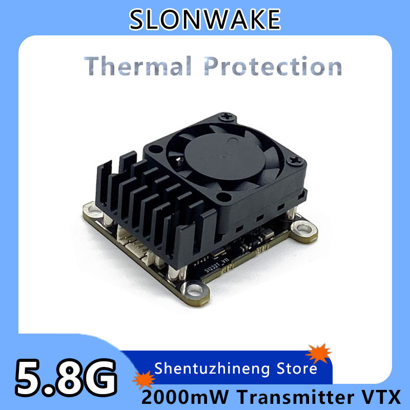 Pembaruan baru 5.8Ghz 2W VTX F - Fpv Drone Transmitter ulasan dan harga