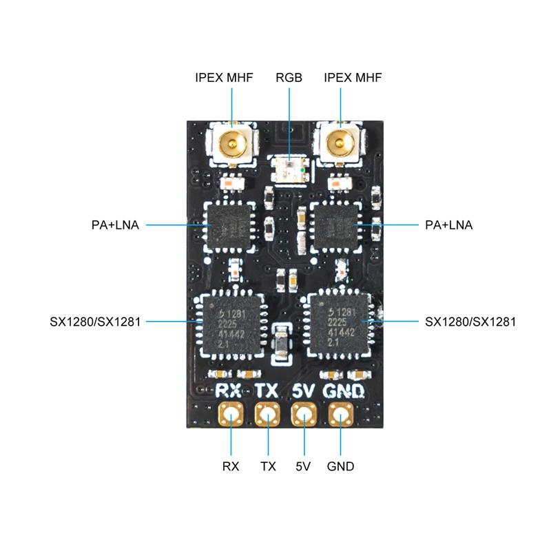 Penerima BETAFPV SuperD ELRS 2 - Fpv Drone Antenna ulasan dan harga