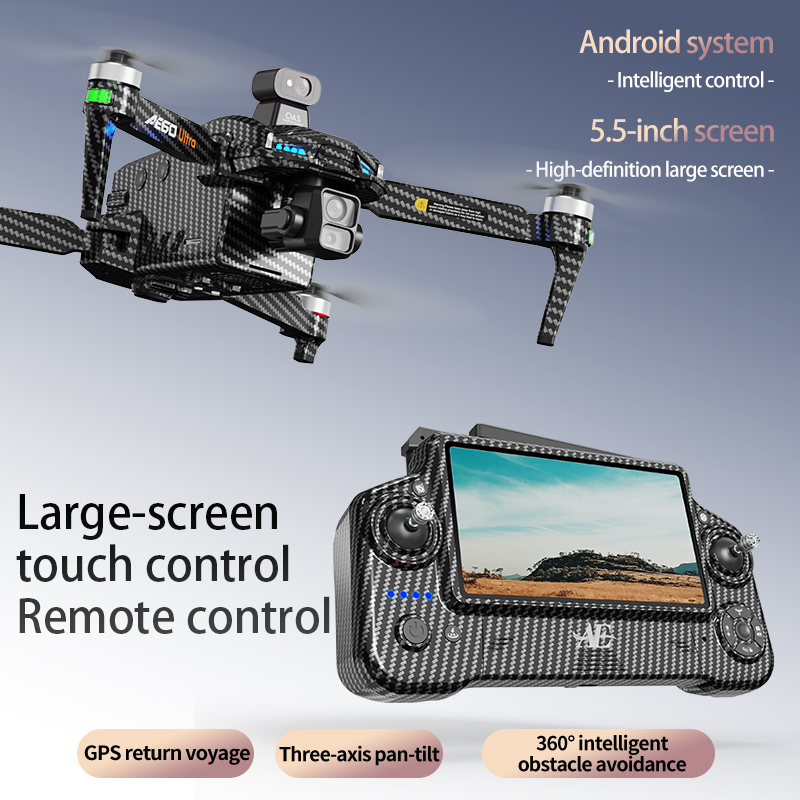 Drone Profesional AE60 GPS Kam - Fpv Drone Charger ulasan dan harga