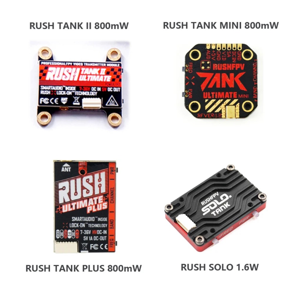 RUSH TANK Ultimate II/Mini/ PL - Fpv Drone Transmitter ulasan dan harga