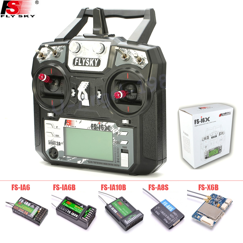 FLYSKY FS-i6X FS i6X 10CH 2.4G - Fpv Drone Flight Controller ulasan dan harga
