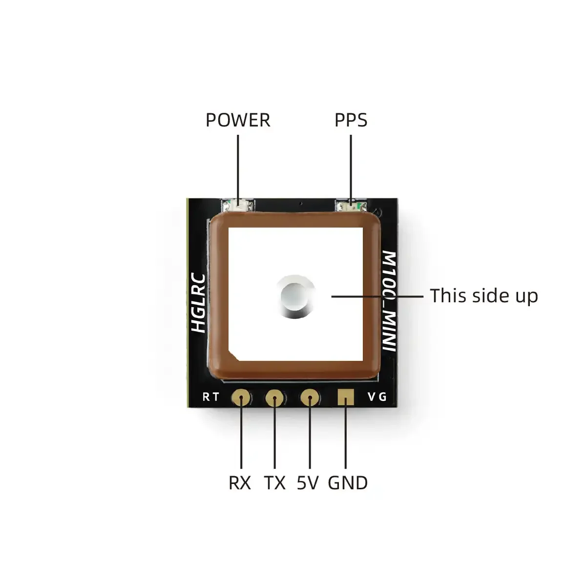 HGLRC M100 Modul GPS Mini Chip - Fpv Drone Kit ulasan dan harga