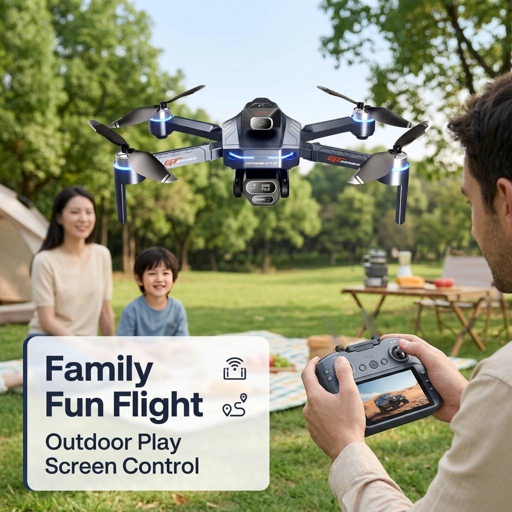 Drone 4K Baru Terlaris ANATEL  - Fpv Drone Charger ulasan dan harga