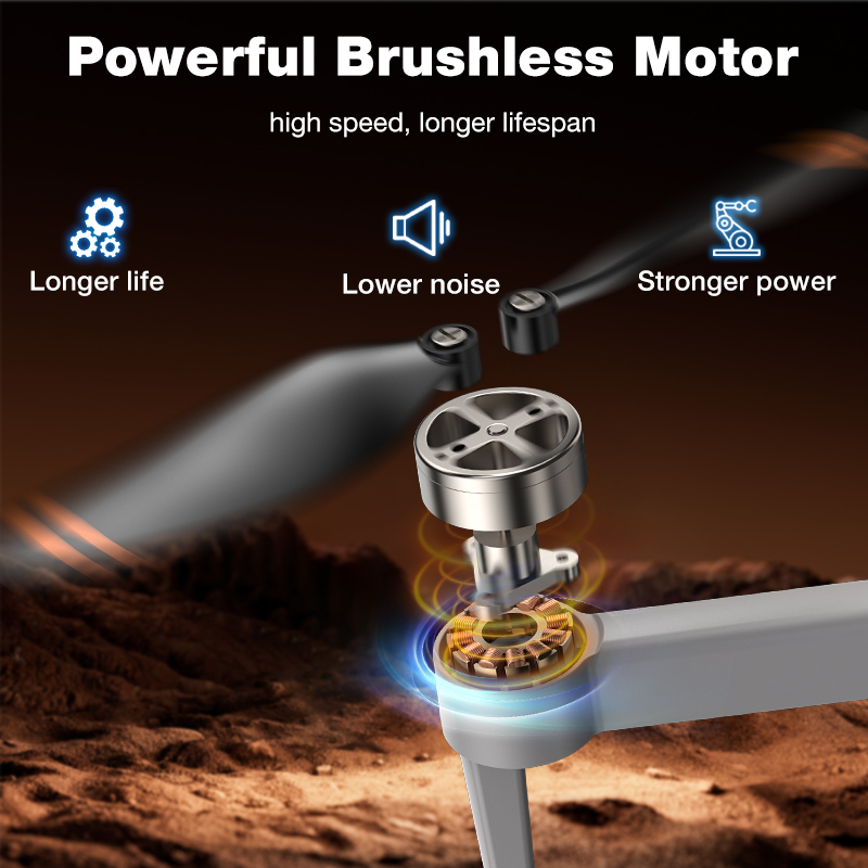 Drone Baru L017 Pro Brushless  - Fpv Drone Charger ulasan dan harga